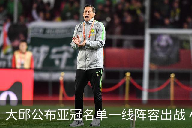 大邱公布亚冠名单一线阵容出战 小组赛将两战国安